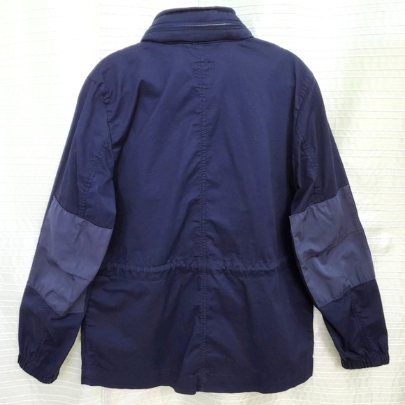 GAP Utility Jacket Military Style Navy Women's Size M - Picture 3 of 11
